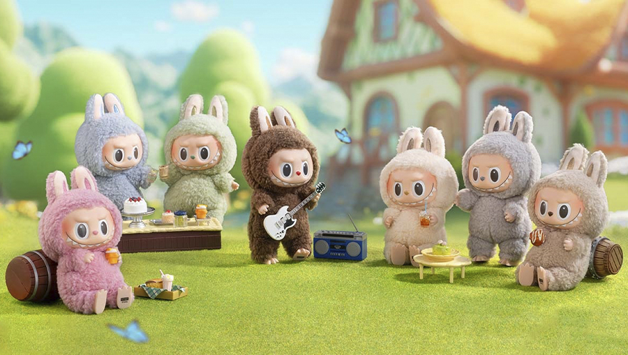 Коллекционная фигурка POP MART LABUBU Exciting Macaron купить в